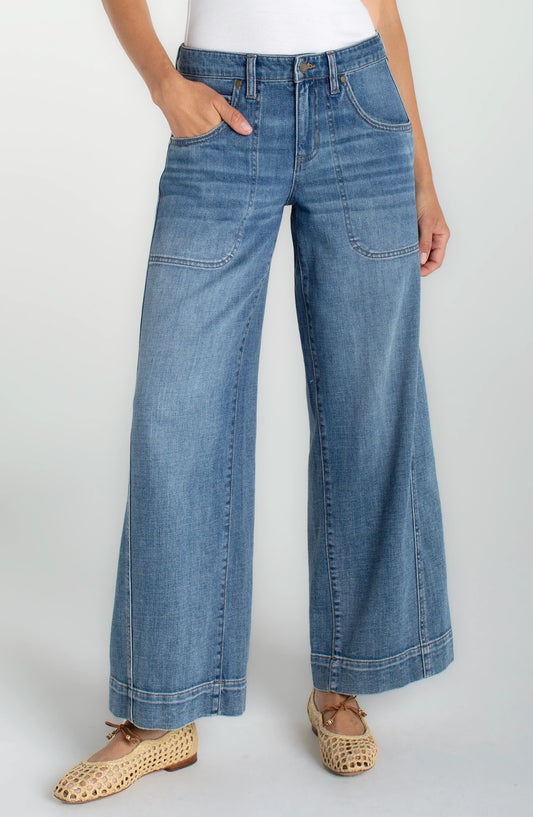 LIVERPOOL STRIDE WIDE LEG - CULVER CITY - Vi-Leen's Fashions