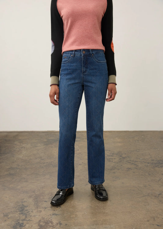 FDJ OLIVIA BOOTCUT JEAN - DARK WASH - Vi-Leen's Fashions