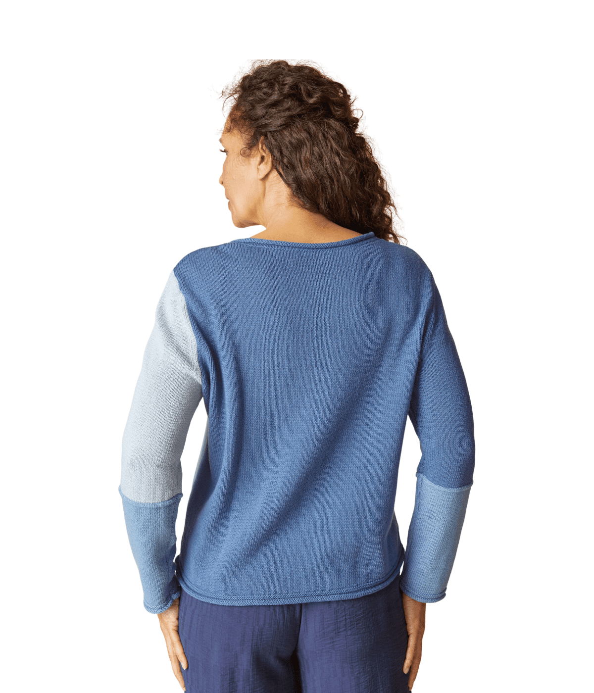 HABITAT BLOCK PARTY SWEATER - HARBOR