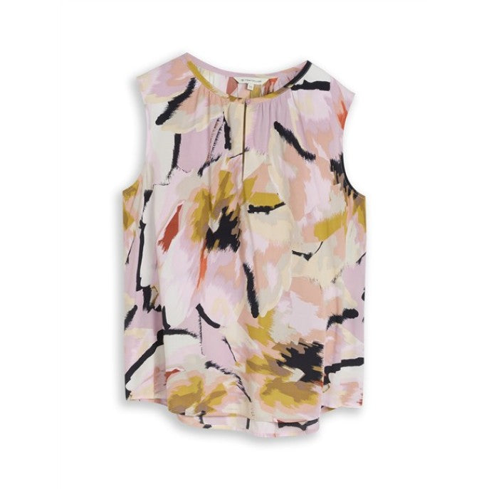 TOM TAILOR SLEEVELESS PRINT BLOUSE - Vi-Leen's Fashions
