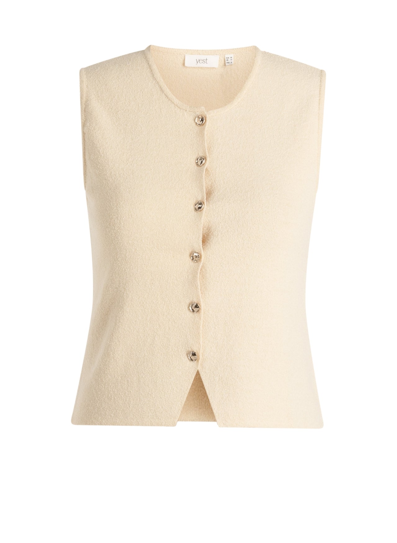 YEST MALIN TOP - CREAM - Vi-Leen's Fashions