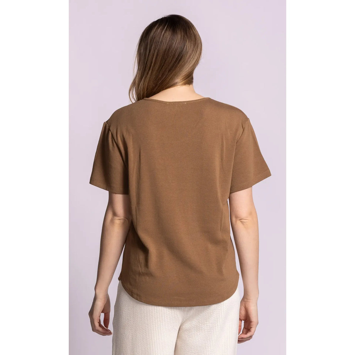 PINK MARTINI RHIANNON TOP - BROWN