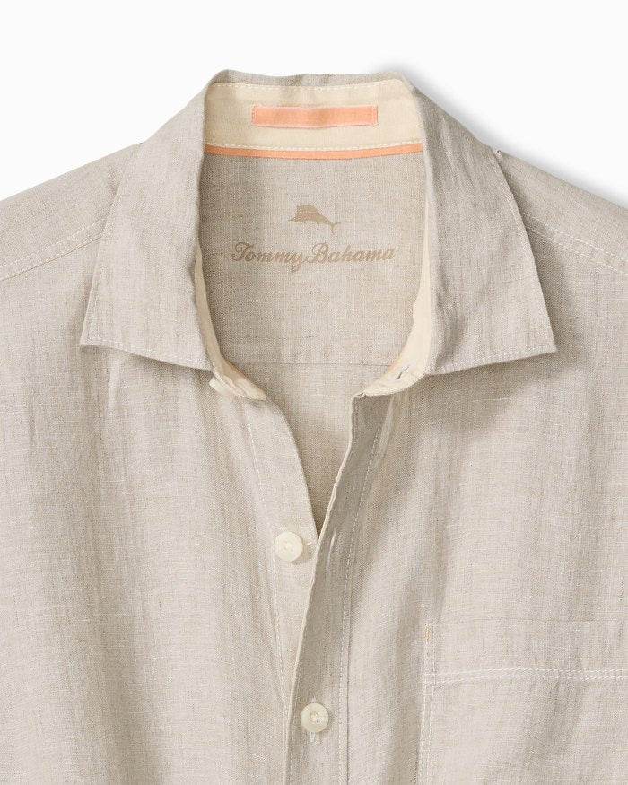 MEN'S TOMMY BAHAMA PARADISE BREEZER SHIRT - NATURAL