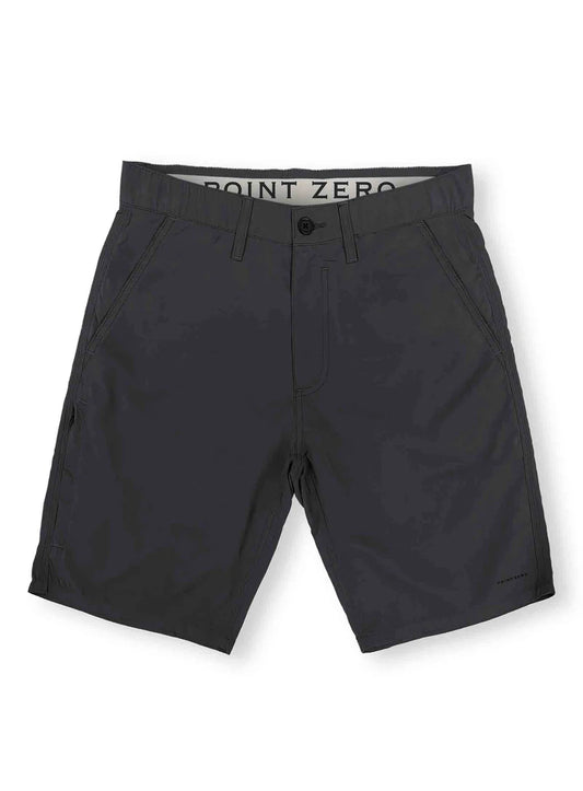MENS POINT ZERO SUPER FLEX 10' SHORT - BLACK