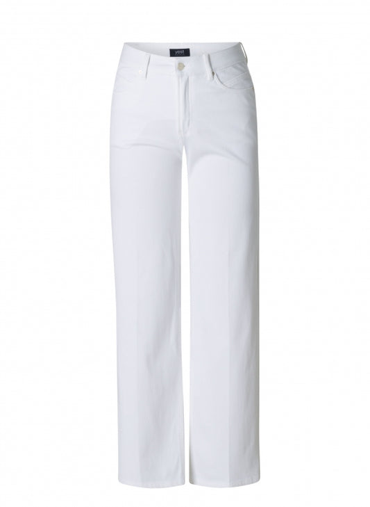 YEST THERES WIDE LEG PANT - WHITE