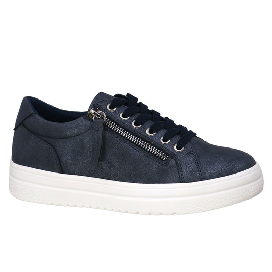 TAXI JENNA SNEAKER - NAVY - Vi-Leen's Fashions
