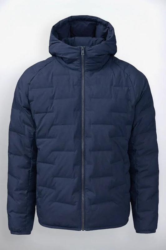 MEN'S POINT ZERO HOODED ULTRALIGHT JACKET - NAVY