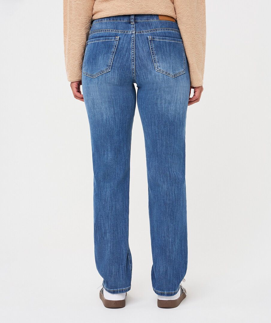 ESQUALO STRAIGHT LEG DENIM - BLUE