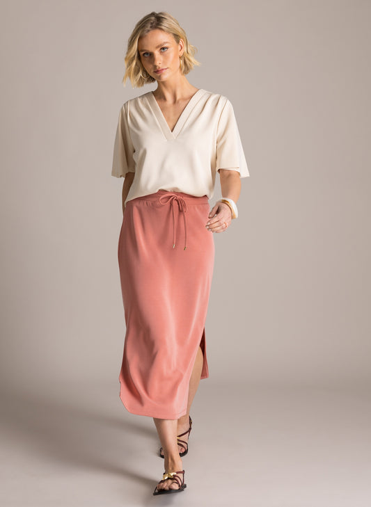 YEST KYRA SKIRT - DARK TERRA - Vi-Leen's Fashions