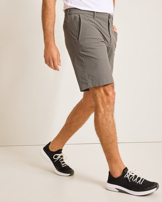 TOMMY BAHAMA CHIP SHOT 9 INCH SHORT - FOG GREY