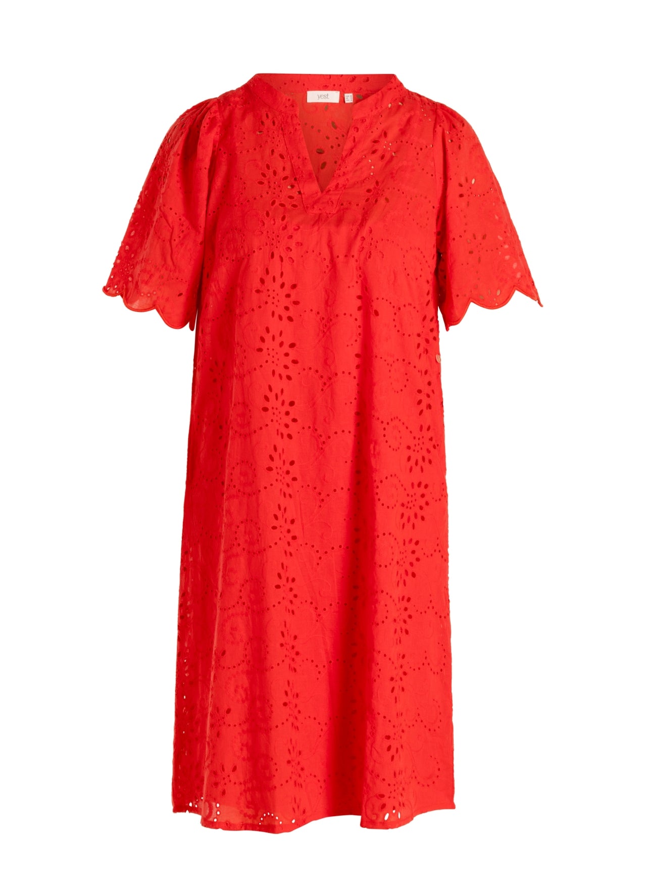 YEST MARIA DRESS - HOT RED - Vi-Leen's Fashions