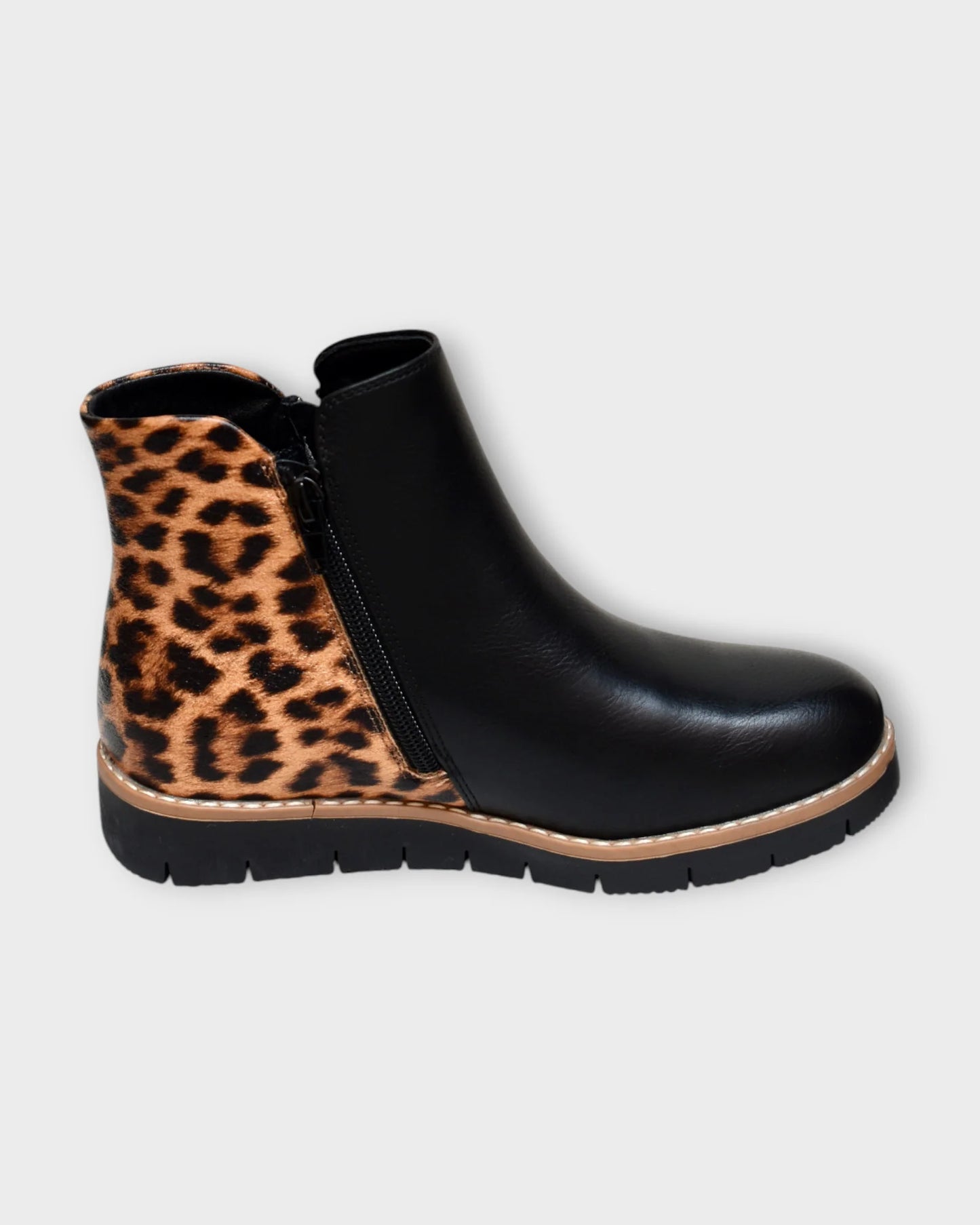 TAXI GABBY BOOT - LEOPARD