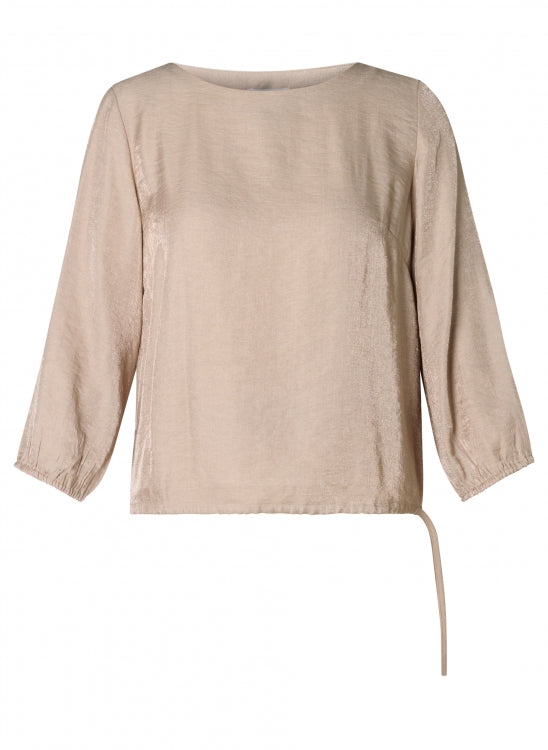 YEST ISADORA TOP - LIGHT TAUPE - Vi-Leen's Fashions