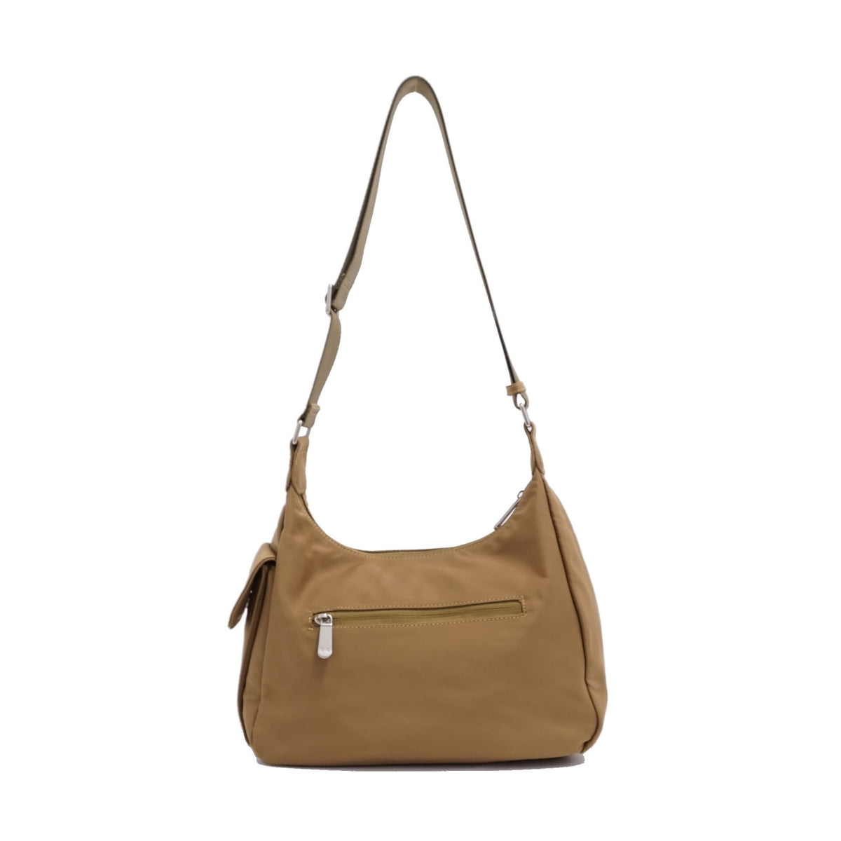 ELISE NYLON CROSSBODY - GREY