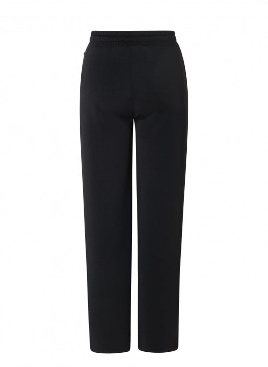 YEST OIRLA PANT WITH FRONT SEAMING - BLACK