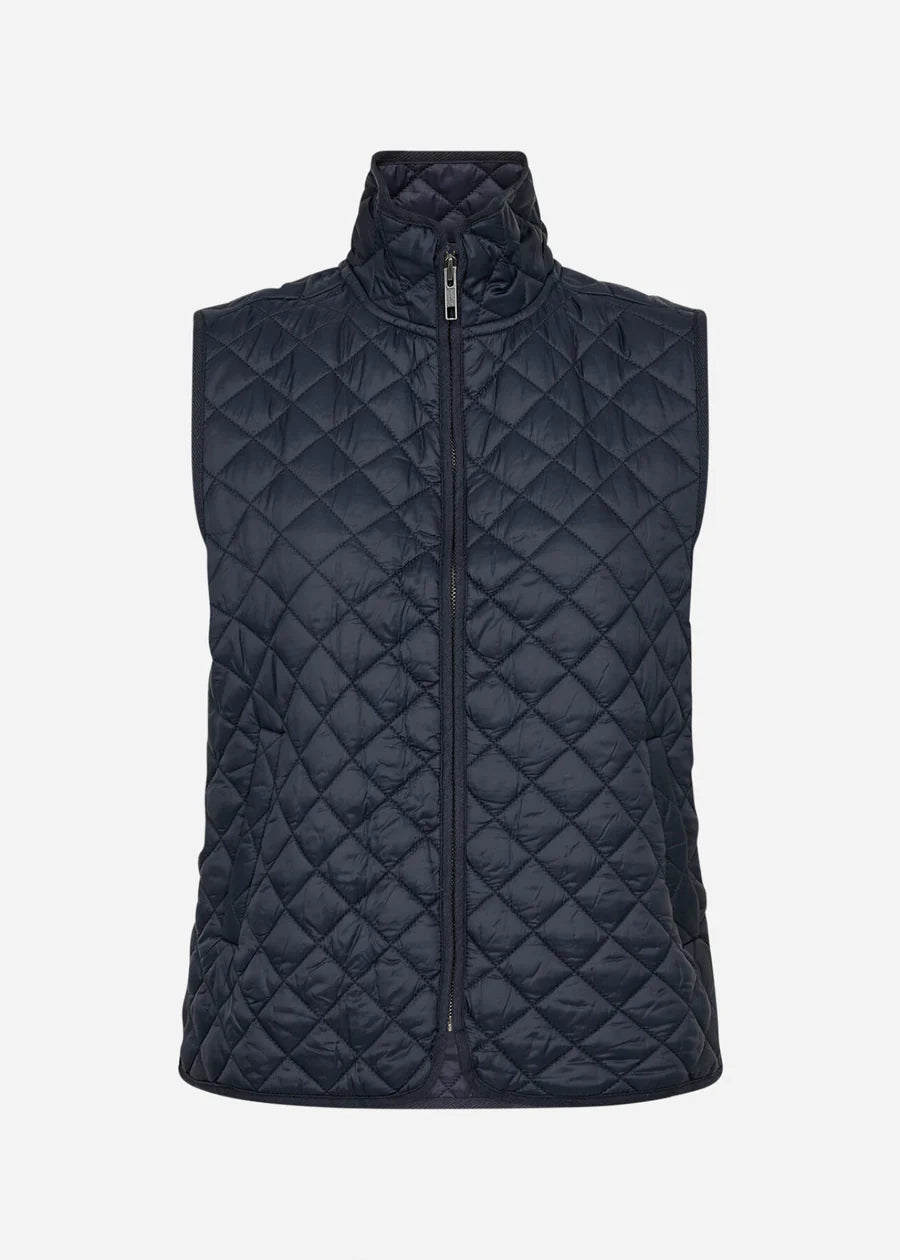 SOYACONCEPT BENETE1 VEST - NAVY