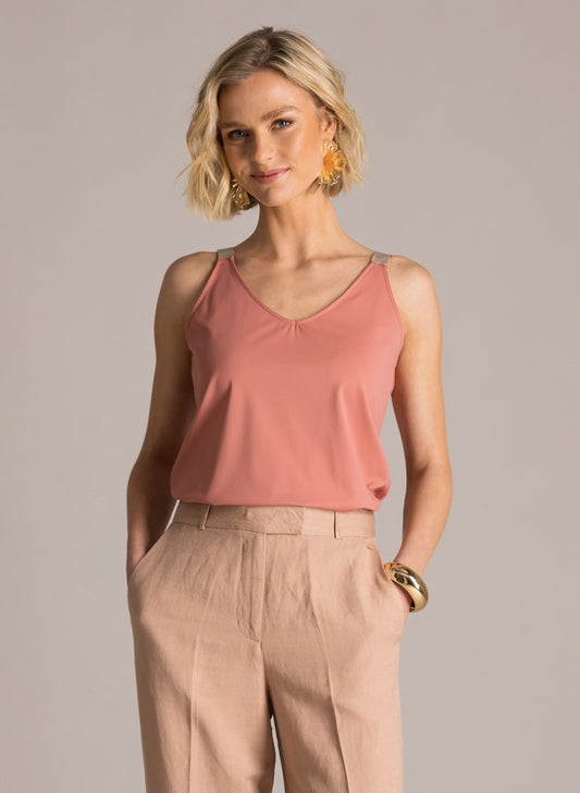 YEST SALINA CAMI - DARK TERRA - Vi-Leen's Fashions