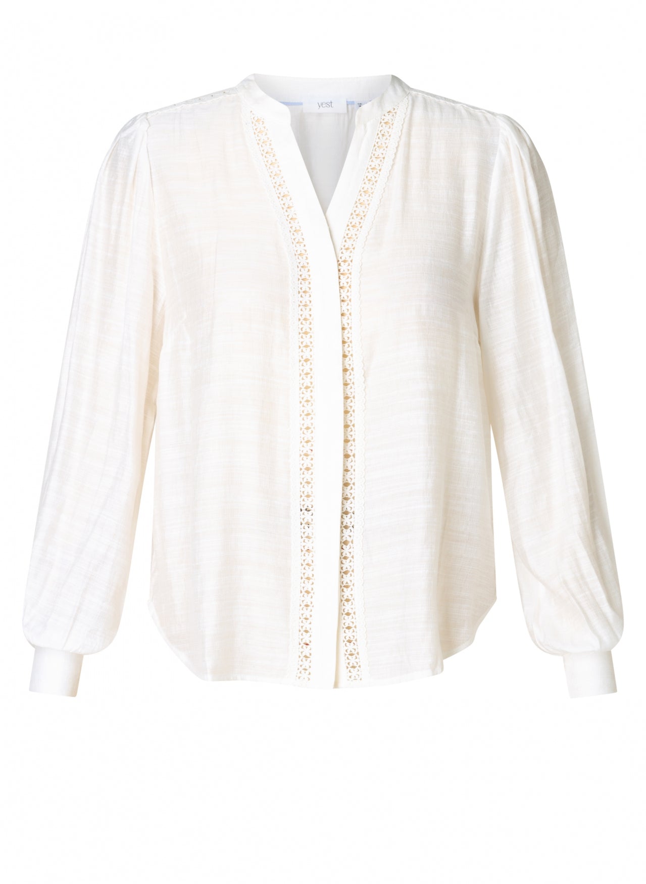 YEST INES BLOUSE - OFF WHITE - Vi-Leen's Fashions