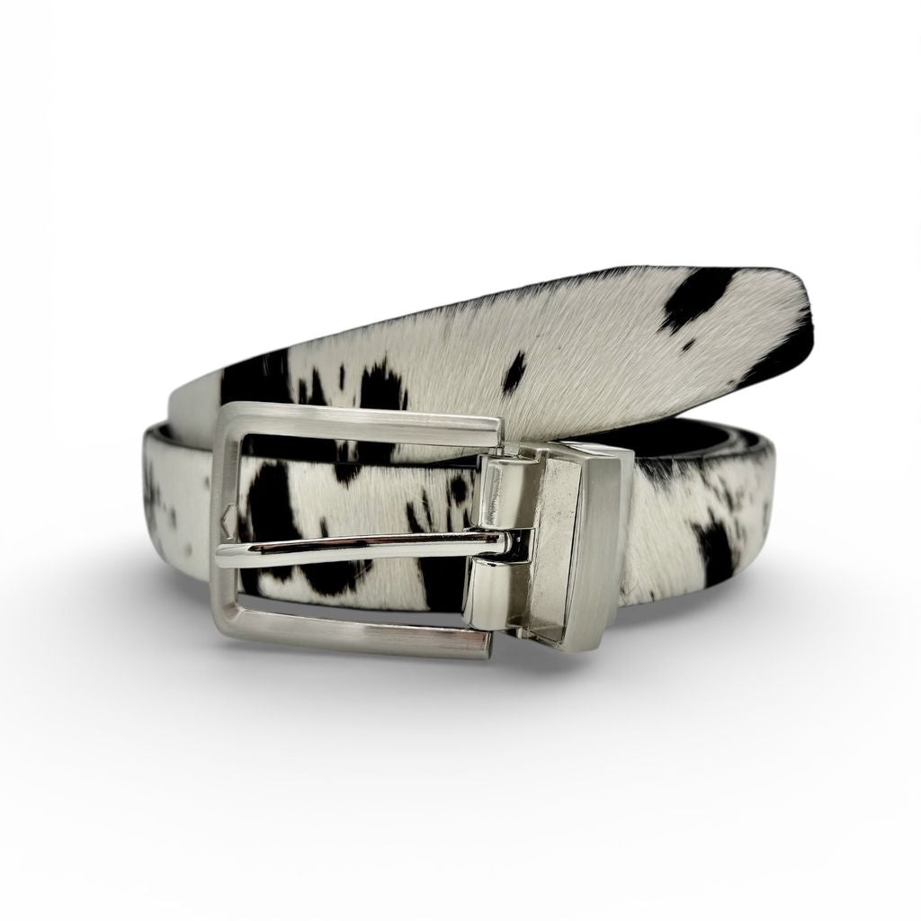 ANSO REVERSIBLE BELT - BLACK/WHITE