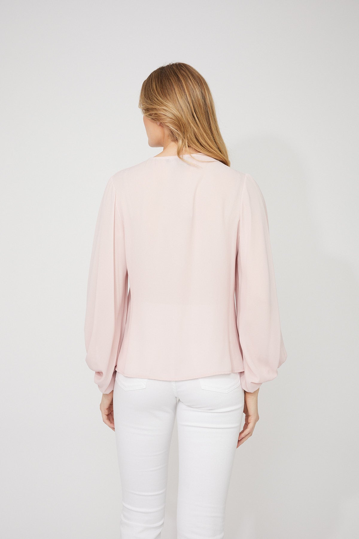 FRANK LYMAN SOLID POWDER PINK TOP
