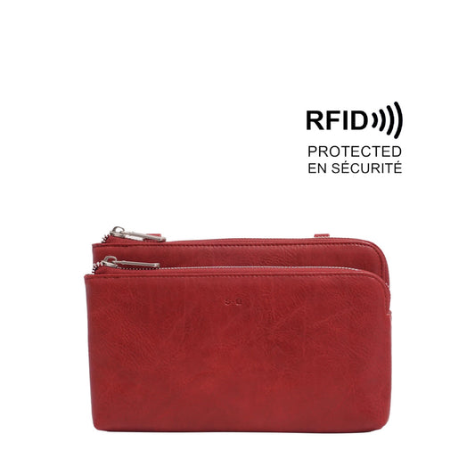 LIORA CROSSBODY - MERLOT