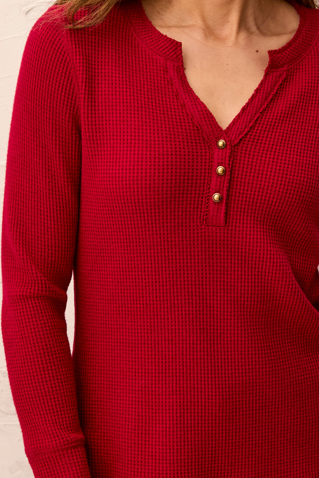 TRIBAL HENLEY TOP - Vi-Leen's Fashions