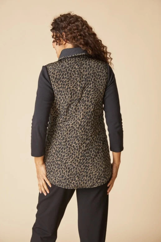 HABITAT PUFFER VEST - BLACK - Vi-Leen's Fashions