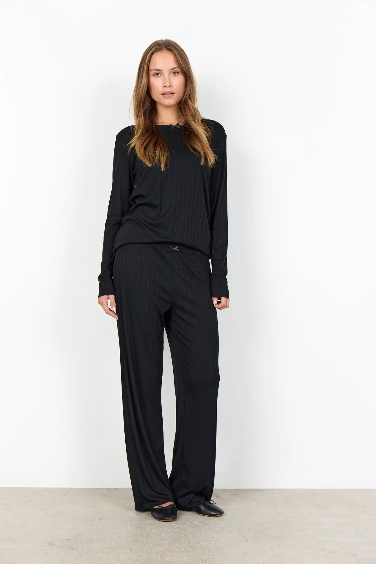 SOYACONCEPT ALEA PAJAMA/LOUNGE SET - BLACK
