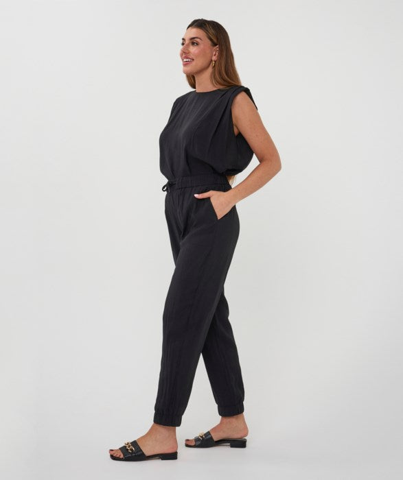 ESQUALO BLACK TROUSER - Vi-Leen's Fashions
