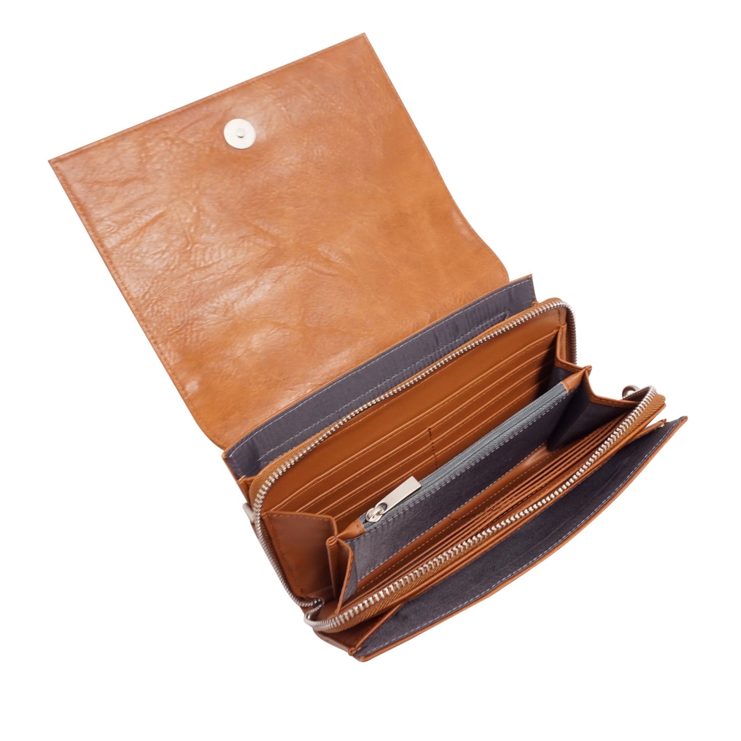 NITA CROSSBODY - BROWN