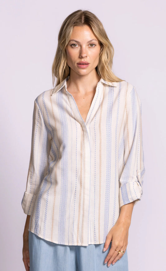 PINK MARTINI TUBA BLOUSE - Vi-Leen's Fashions