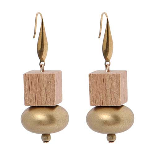 BEAD DROP EARRING