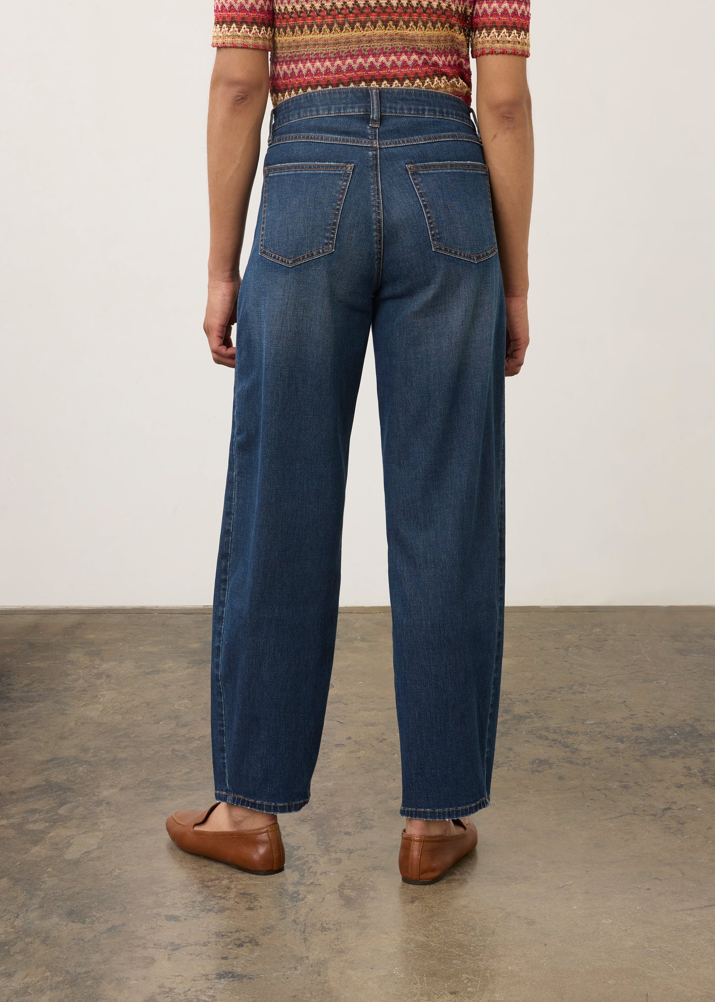 FDJ GIRLFRIEND BARREL ANKLE DENIM