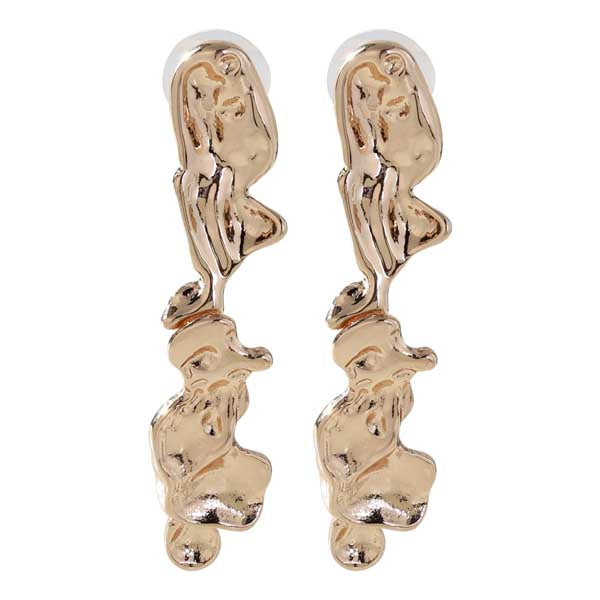 GOLD DROP EARRING