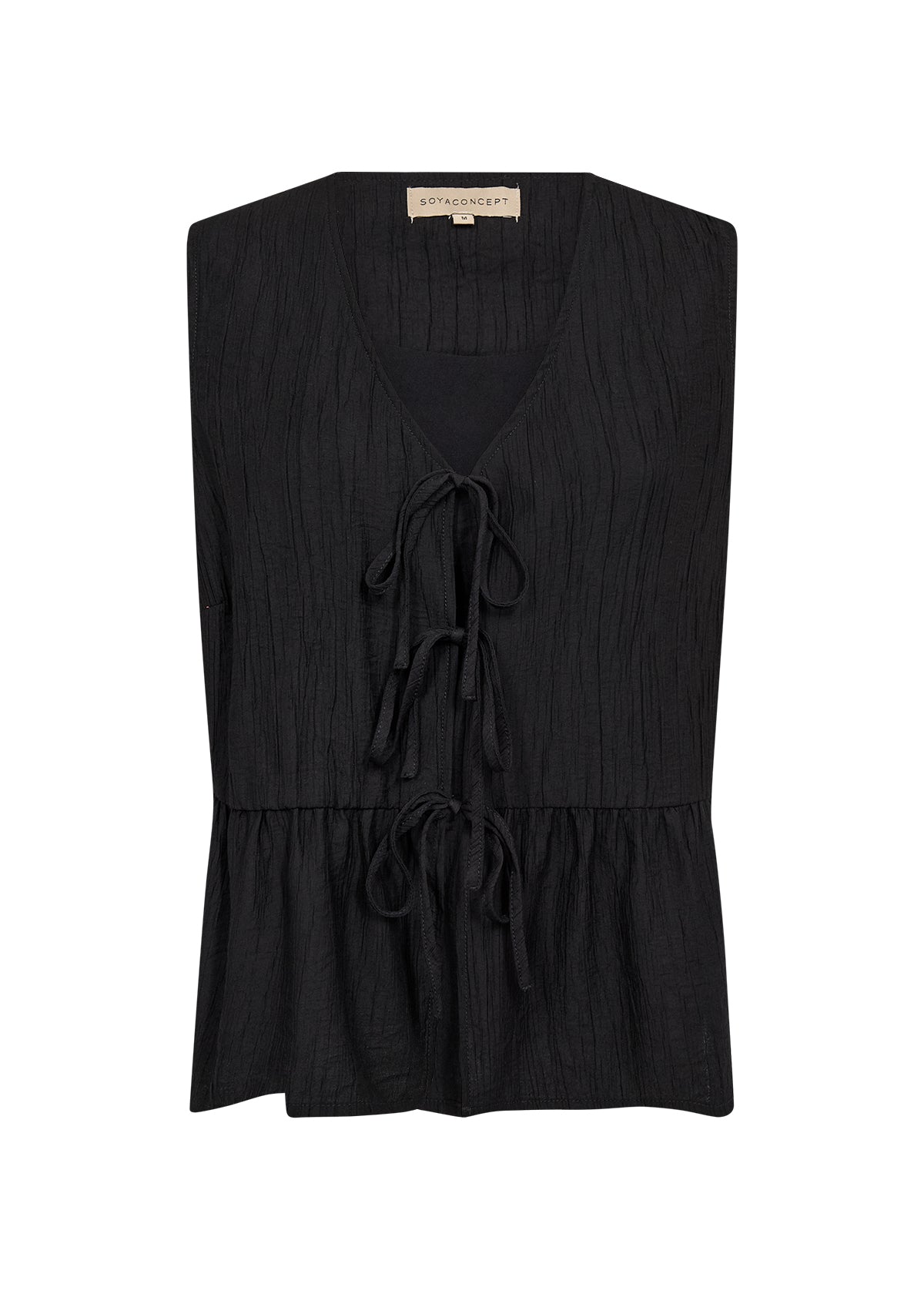 SOYACONCEPT FABRINA TOP - BLACK - Vi-Leen's Fashions