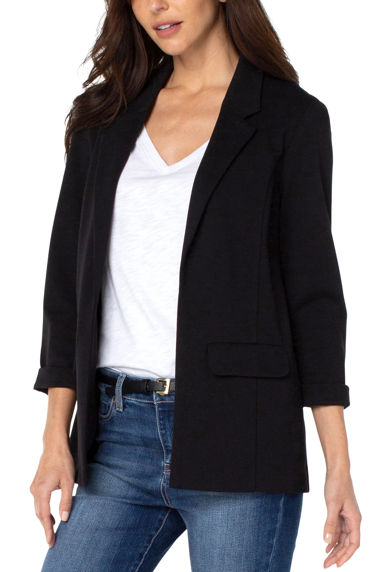 LIVERPOOL BOYFRIEND BLAZER - BLACK