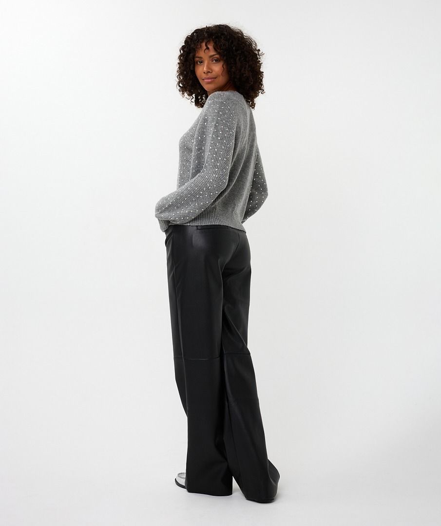 ESQUALO GREY MELANGE SWEATER