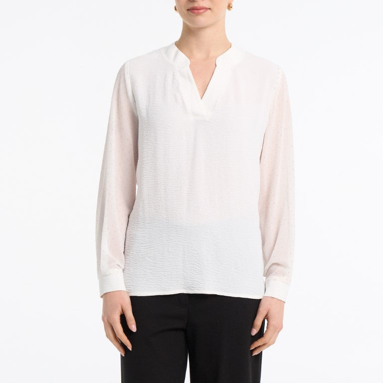 DEVIA OFF WHITE BLOUSE