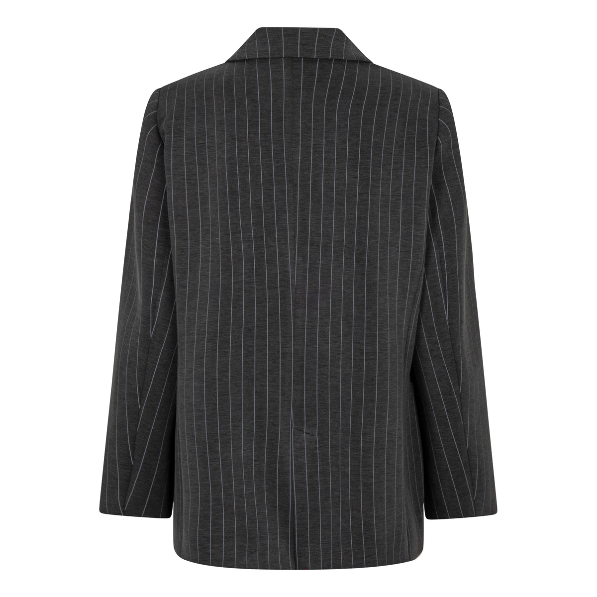 ESQUALO BLAZER SOFT MODAL STRIPE - CHARCOAL - Vi-Leen's Fashions