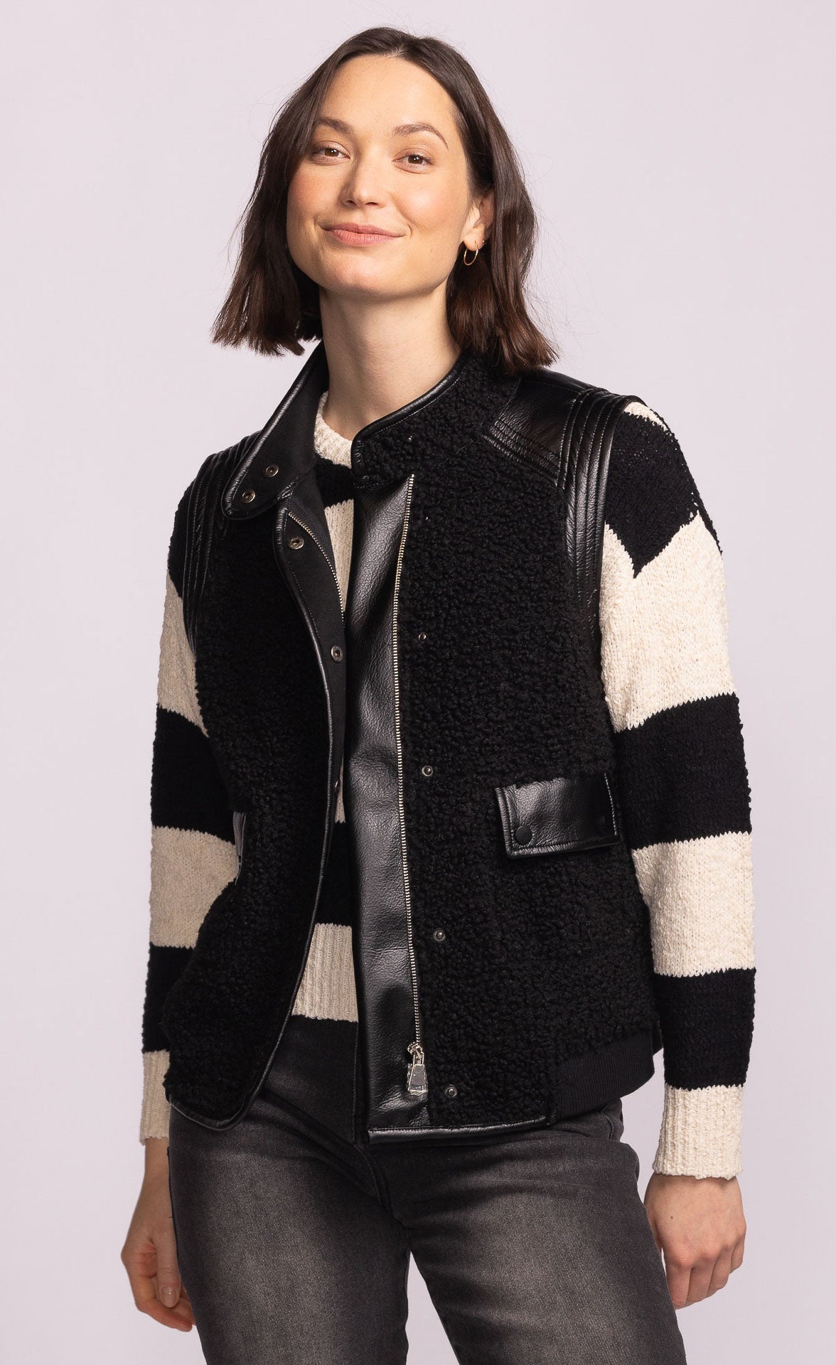 PINK MARTINI VINCINO BLACK VEST