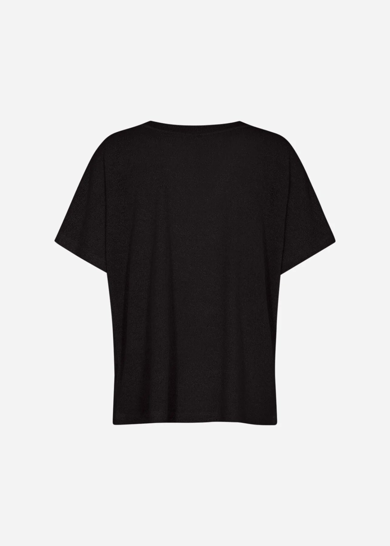 SOYACONCEPT DELIA V-NECK KNIT TOP - BLACK - Vi-Leen's Fashions