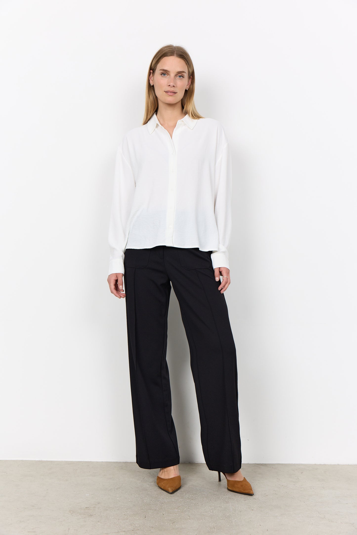 SOYACONCEPT CATH BLOUSE - OFF WHITE