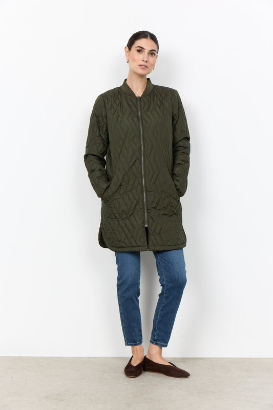 SOYACONCEPT FENJA JACKET - FOREST NIGHT
