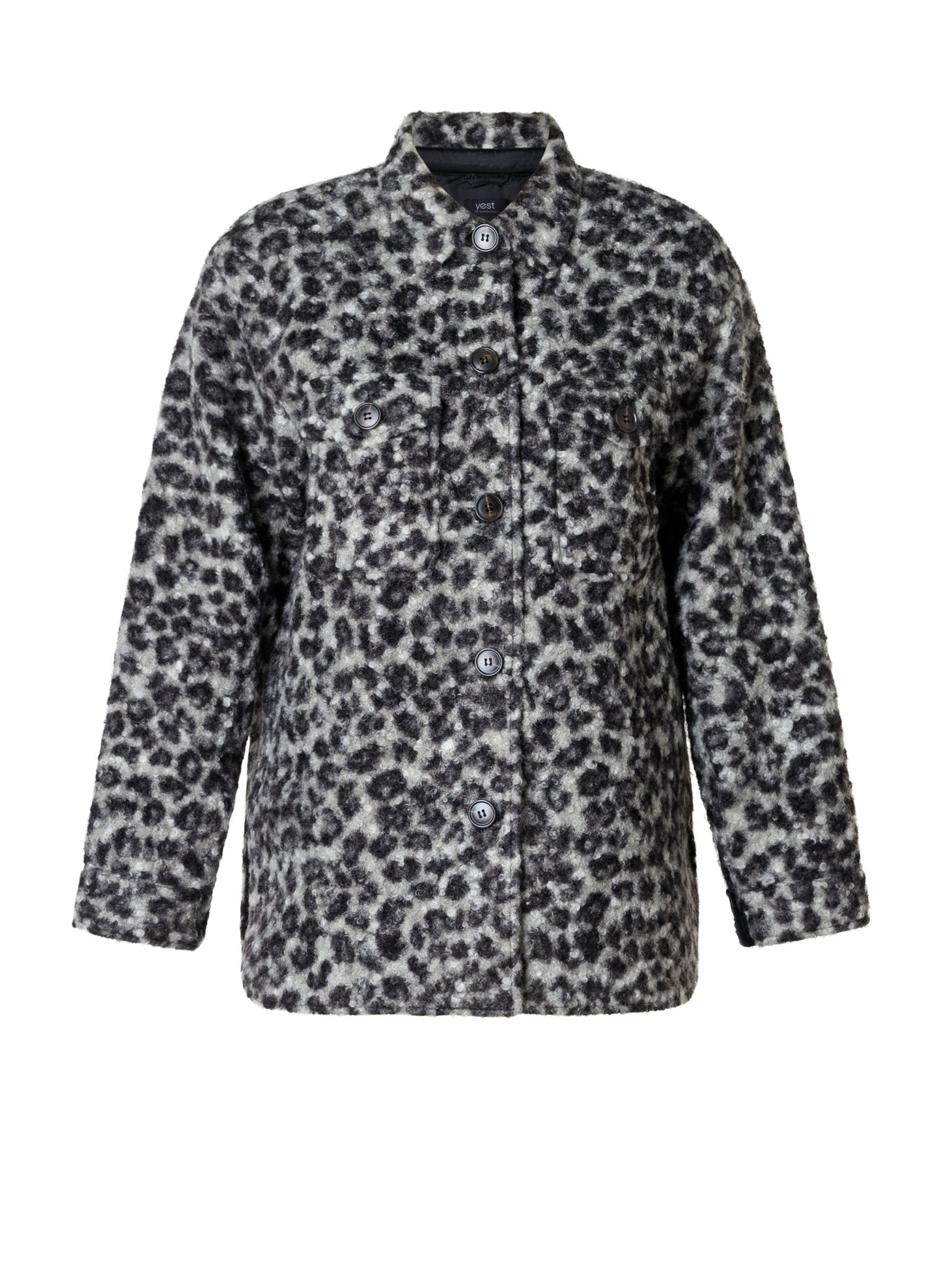 YEST DINAH JACKET - BLACK/GREY