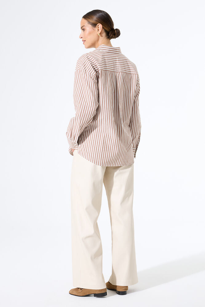 GARCIA COTTON STRIPE BLOUSE