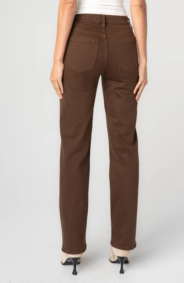 LIVERPOOL KENNEDY STRAIGHT LEG - CAROB BROWN