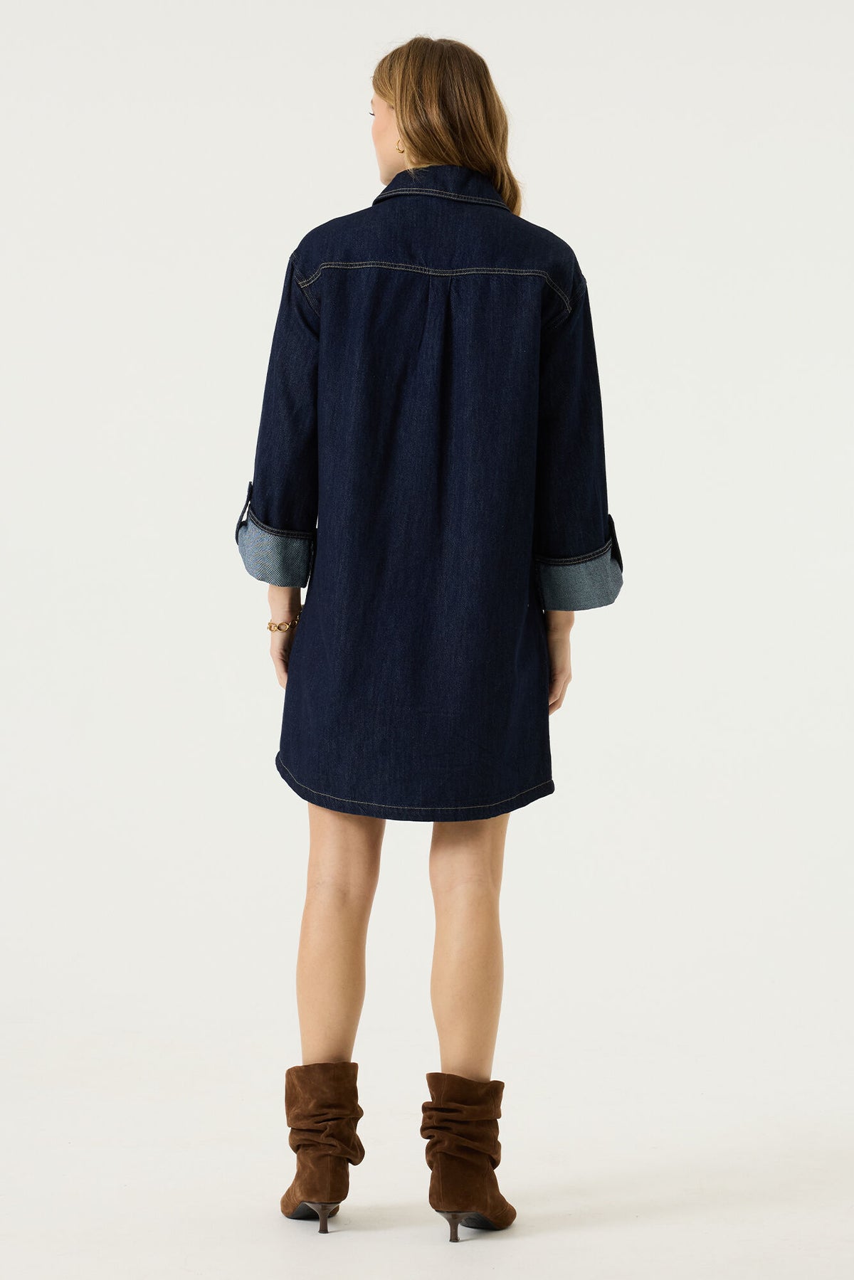 GARCIA DENIM DRESS - DARK WASH