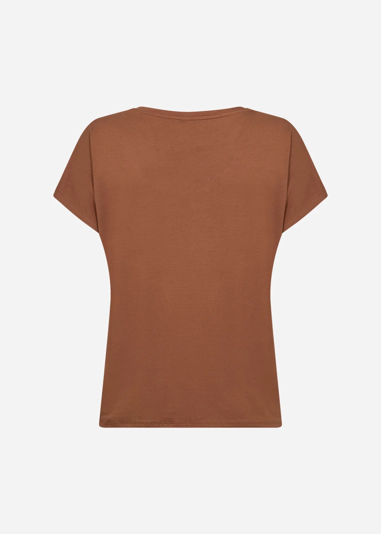 SOYACONCEPT MARICA V-NECK T-SHIRT - TOFFEE - Vi-Leen's Fashions