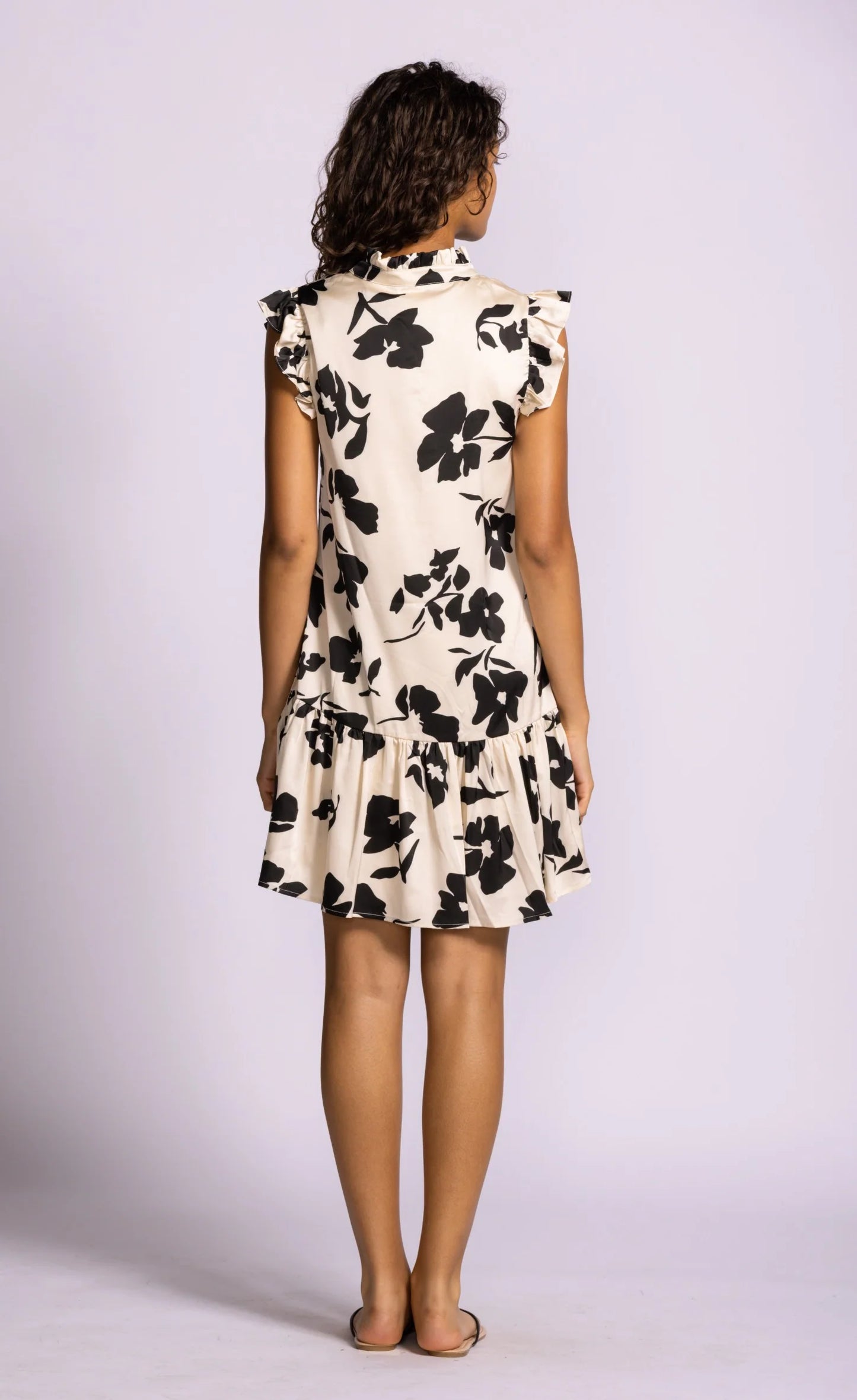 PINK MARTINI OPHELIA DRESS - BEIGE - Vi-Leen's Fashions