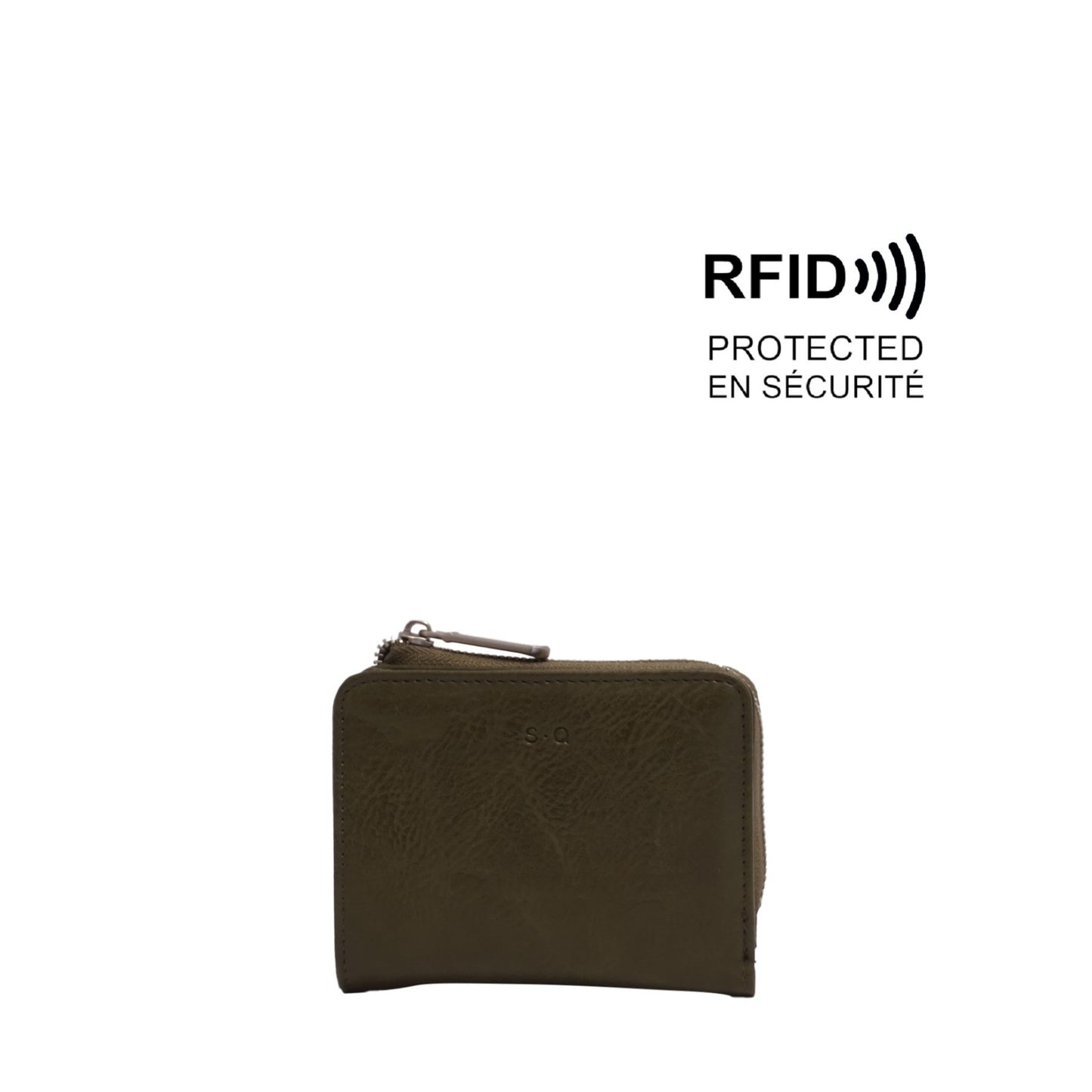 RILEY WALLET - OLIVE